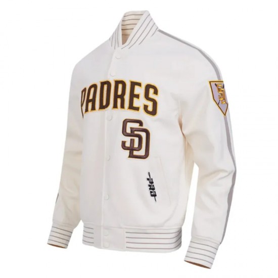 San Diego Padres Logo Game Day Eggshell Jacket