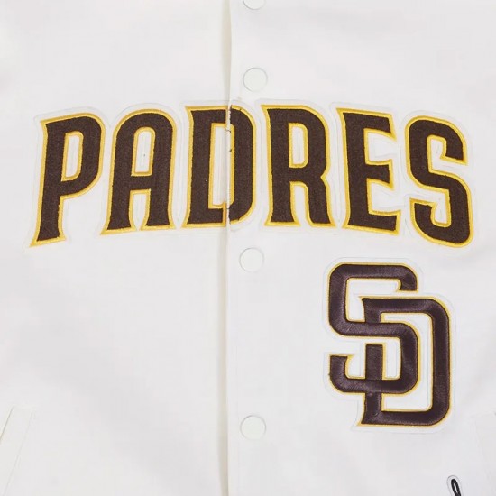 San Diego Padres Logo Game Day Eggshell Jacket
