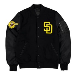 San Diego Padres MA-1 Historic Varsity Jacket