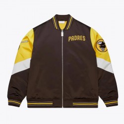 San Diego Padres Throw It Back Heavyweight Satin Jacket