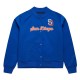 San Diego Padres Throwback Graphics Blue Satin Jacket