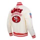 San Francisco 49ers Best of Classic Rib Satin Jacket