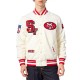 San Francisco 49ers Best of Classic Rib Satin Jacket San Francisco 49ers Best of Classic Rib Satin Jacket