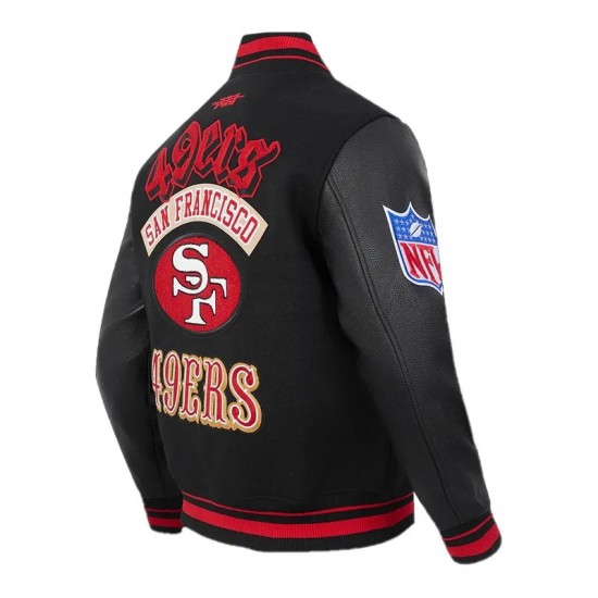 San Francisco 49ers Best of Classic Rib Varsity Jacket