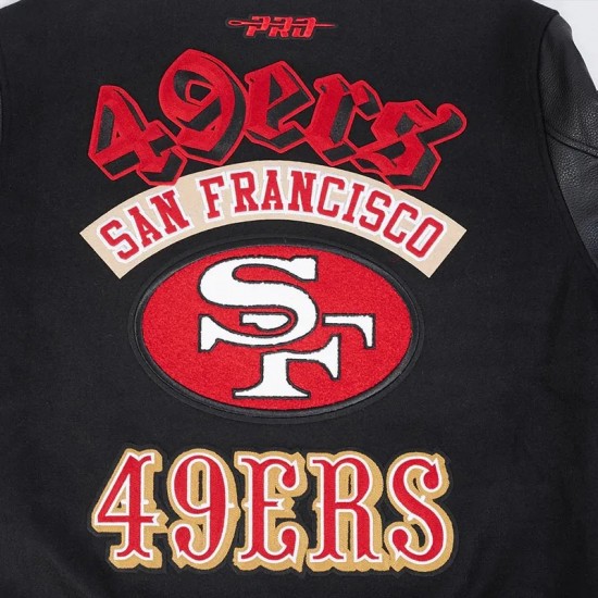 San Francisco 49ers Best of Classic Rib Varsity Jacket