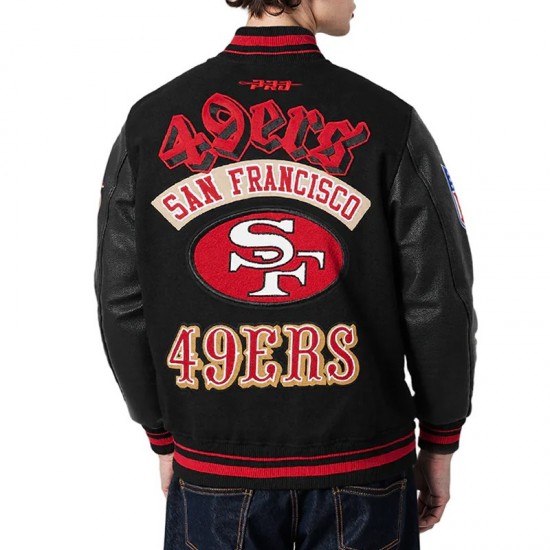 San Francisco 49ers Best of Classic Rib Varsity Jacket