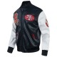 San Francisco 49ers Best Of Men's Leather Varsity Jacket