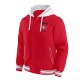 San Francisco 49ers Scarlet Cotton Hooded Jacket