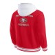 San Francisco 49ers Scarlet Cotton Hooded Jacket