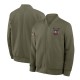 San Francisco 49ers Sideline Full-Zip Bomber Jacket