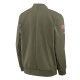 San Francisco 49ers Sideline Full-Zip Bomber Jacket