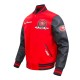 San Francisco 49ers Team Badge Classic Rib Varsity Jacket