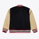 San Francisco 49ers Team Traditions Varsity Wool/Leather Jacket