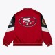 San Francisco 49ers Throw It Back Heavyweight Satin Jacket