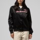 San Francisco 49ers Throwback Graphics Black Satin Jacket Unisex