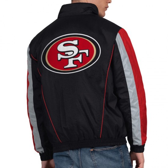 San Francisco 49ers Thursday Night Gridiron Half-Zip Jacket
