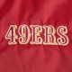 San Francisco 49ers Varsity Bomber Red Satin Jacket San Francisco 49ers Varsity Bomber Red Satin Jacket
