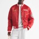 San Francisco 49ers Varsity Bomber Red Satin Jacket San Francisco 49ers Varsity Bomber Red Satin Jacket