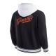 San Francisco Giants Black Cotton Hooded Jacket San Francisco Giants Black Cotton Hooded Jacket