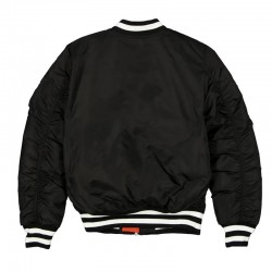 San Francisco Giants Full-Zip Black Bomber Jacket