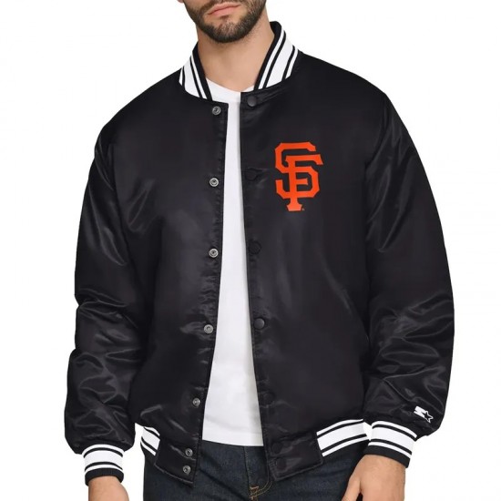San Francisco Giants Home Plate Printed Graphic Jacket