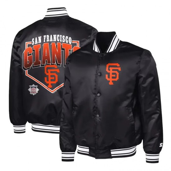 San Francisco Giants Home Plate Printed Graphic Jacket