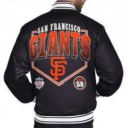 San Francisco Giants Home Plate Printed Graphic Jacket