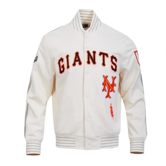 San Francisco Giants Logo Game Day Eggshell Jacket San Francisco Giants Logo Game Day Eggshell Jacket