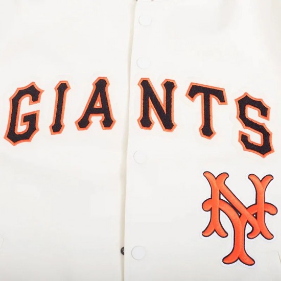 San Francisco Giants Logo Game Day Eggshell Jacket San Francisco Giants Logo Game Day Eggshell Jacket