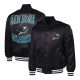 San Jose Sharks Adaptive Bold Logo Varsity Satin Jacket