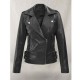 Scarlett Johansson Black Widow Motorcycle Leather Jacket
