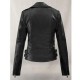 Scarlett Johansson Black Widow Motorcycle Leather Jacket