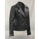 Scarlett Johansson Black Widow Motorcycle Leather Jacket