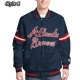 Scout Atlanta Braves Varsity Satin Jacket Scout Atlanta Braves Varsity Satin Jacket