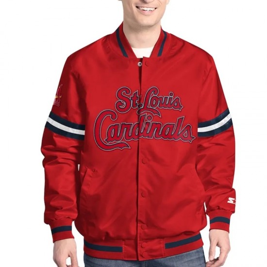 Scout St. Louis Cardinals Varsity Satin Jacket