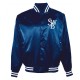 Scranton/Wilkes-Barre Railriders Navy Dugout Jacket Scranton/Wilkes-Barre Railriders Navy Dugout Jacket front view jacket