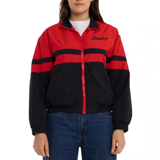 Script Essendon Bombers Windbreaker Jacket Script Essendon Bombers Windbreaker Jacket