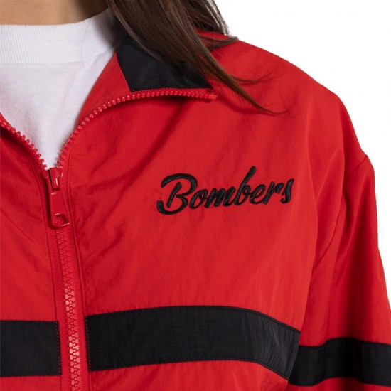 Script Essendon Bombers Windbreaker Jacket Script Essendon Bombers Windbreaker Jacket