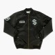 Seattle Kraken Team Leader Black Bomber Jacket Seattle Kraken Team Leader Black Bomber Jacket