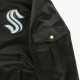 Seattle Kraken Team Leader Black Bomber Jacket Seattle Kraken Team Leader Black Bomber Jacket