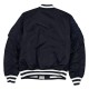 Seattle Mariners Full-Zip Navy Bomber Jacket