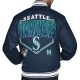Seattle Mariners Home Plate Printed Graphic Navy Jacket