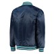 Seattle Mariners The Diamond Navy Satin Jacket Seattle Mariners The Diamond Navy Satin Jacket