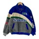 Seattle Seahawks Color Block Varsity Wool Jacket Seattle Seahawks Color Block Varsity Wool Jacket