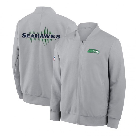 Seattle Seahawks Sideline Full-Zip Bomber Jacket