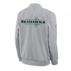 Seattle Seahawks Sideline Full-Zip Bomber Jacket