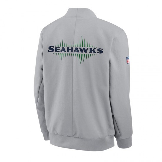 Seattle Seahawks Sideline Full-Zip Bomber Jacket