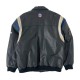 Seattle Seahawks Teddy Varsity Black Leather Jacket Seattle Seahawks Teddy Varsity Black Leather Jacket