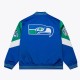 Seattle Seahawks Throw It Back Heavyweight Satin Jacket