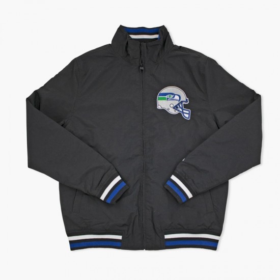 Seattle Seahawks Throwback Black Jacket